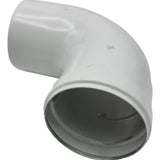 Codo De 90° Para Tiro Forzado Mademsa Ducto 80 Mm
