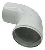 Codo De 90° Para Tiro Forzado Mademsa Ducto 80 Mm