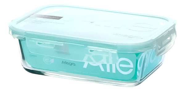 Pack 2 Contenedores Vidrio Herméticos (1000 Y 600 Ml)