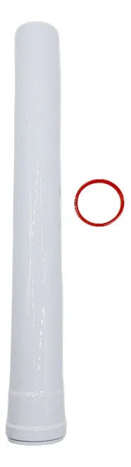 Extensión Evacuación De Gases 60mm Tiro Forzado 50cm Largo