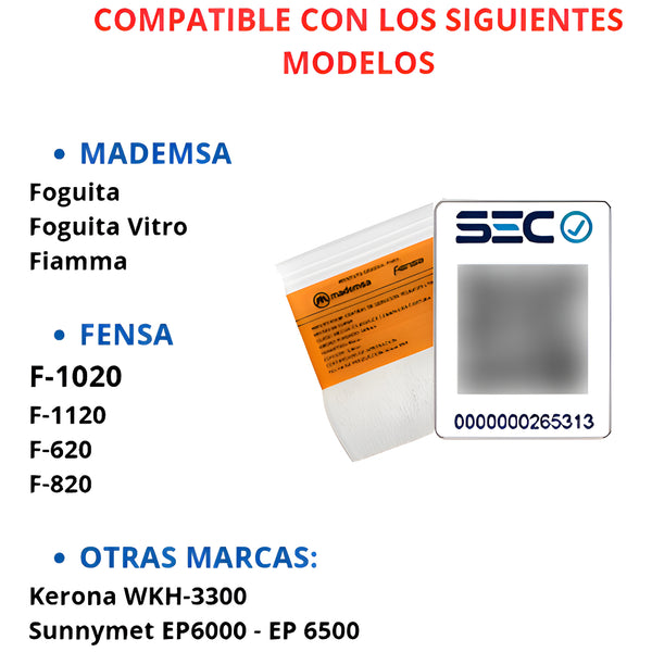 Mecha Para Estufas Fensa-mademsa