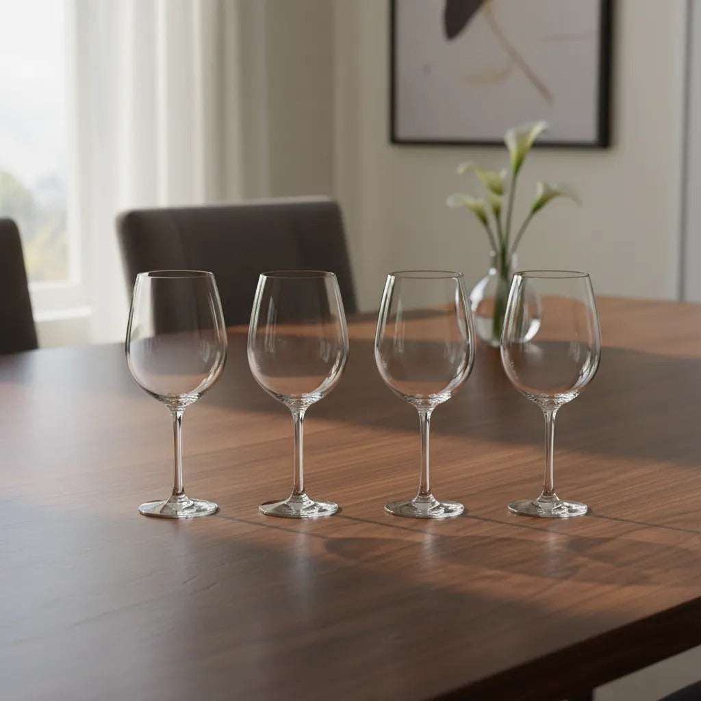 Set 4 Copas De Vino Hausmann Vidrio 585 Ml
