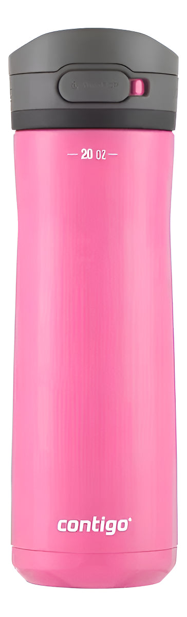 Botella Agua Acero Inoxidable Jackson Chill 591ml Tapa Botón Color Rosa