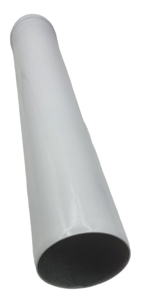 Extensión Evacuación De Gases 80mm Tiro Forzado 50cm Largo