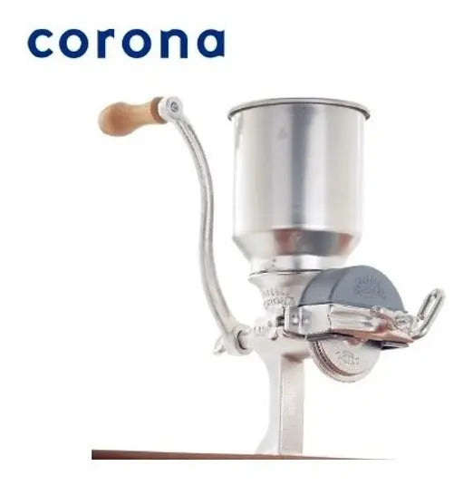 Molinillo De Grano Tolva Alta Marca Corona Gris