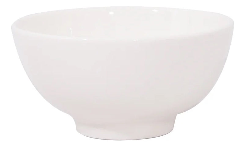 Set 6 Bowl Porcelana Hallen 11,5 Cm Color Blanco