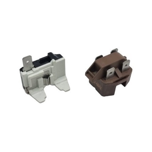 Relé Ptc Más Protector Térmico Para Compresor 1/4