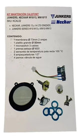 Kit Mantención Calefont Junker-neckar 13 Y 14 Lt