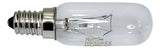 Ampolleta Para Campana 220v 40w E14 8 Cm Largo