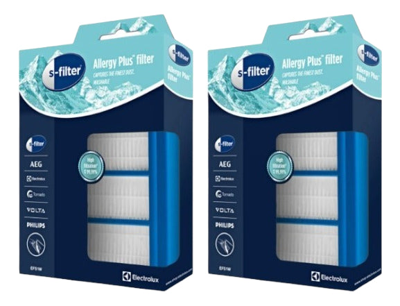 Dos Filtros Hepa Aspiradora Electrolux Original