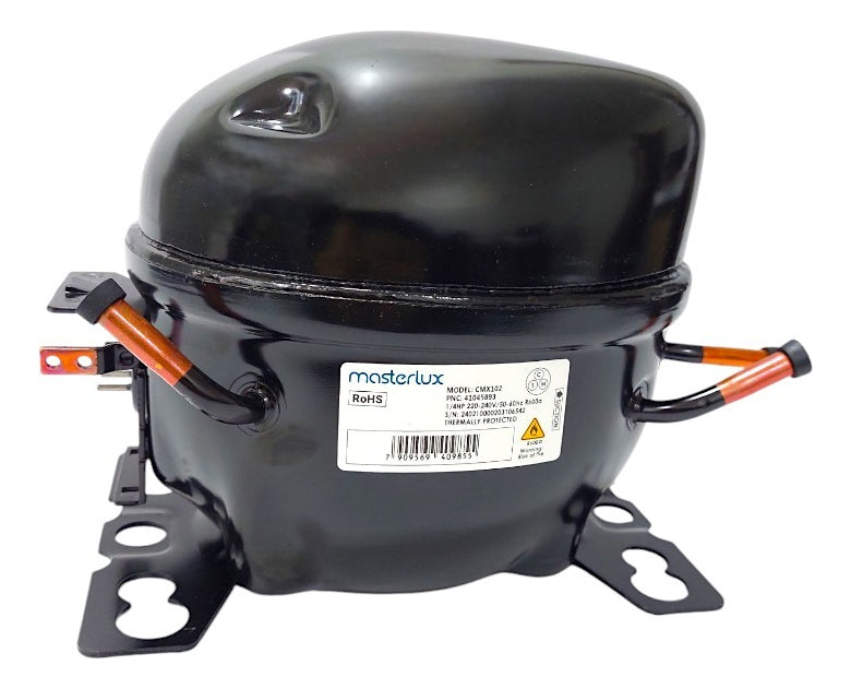 Compresor 1/4 Hp R600a Masterlux