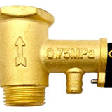 Válvula De Seguridad 0.75mpa 1/2 Pulgada