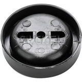 Perilla Estufa A Gas Para Vástago De 6 Mm Media Luna