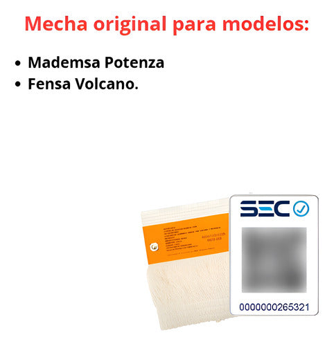 Mecha Estufa C-230 Wkh-22 Wkh-23 Wkh-4400 Dura Heat
