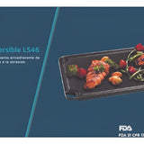 Plancha Churrasquera Reversible 23x46 Aluminio Ls46 Nueva