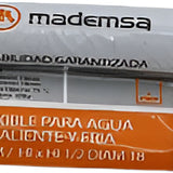 Flexible Agua Calefon 20cm Hixhi 1/2 Diámetro 18