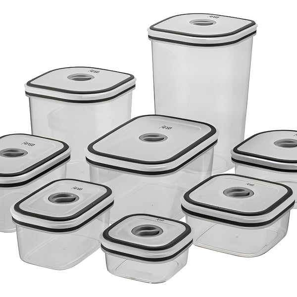 Set Contenedores De Plástico Herméticos Fensa 8 Unidades