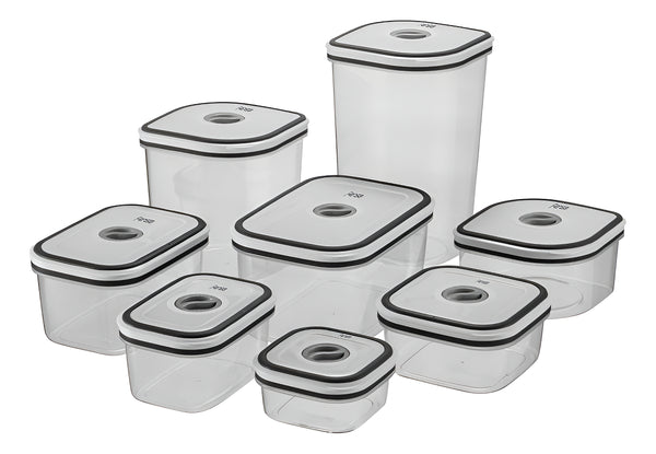Set Contenedores De Plástico Herméticos Fensa 8 Unidades