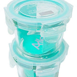 Pack 6 Potes Vidrio Herméticos Pequeños (150+165+210 Ml)*2