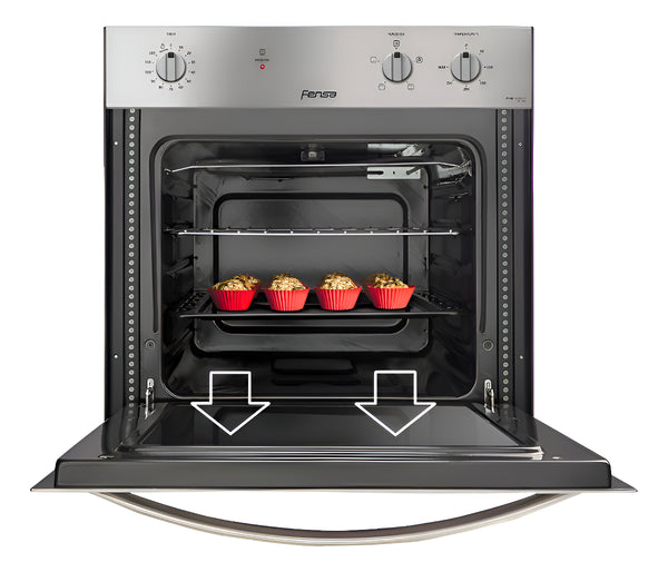 Vidrio puerta horno cocina Fensa Mademsa Diva, Spazio y Bianca