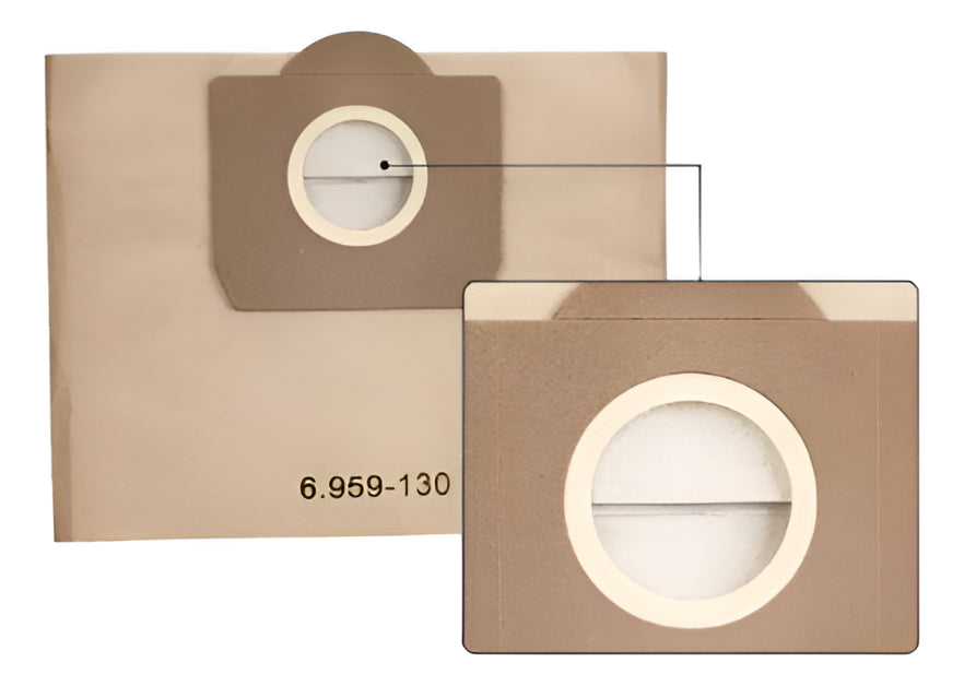 Set 5 Bolsas De Papel Aspiradora Karcher Wd3-se4001-nt 20