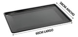 Bandeja Para Horno De Cocina 60 X 38 Cm Negro