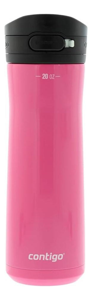 Botella Agua Acero Inoxidable Jackson Chill 591ml Tapa Botón Color Rosa