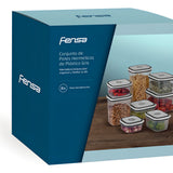 Set 8 Contenedores Herméticos Máxima Calidad Libres De Bpa