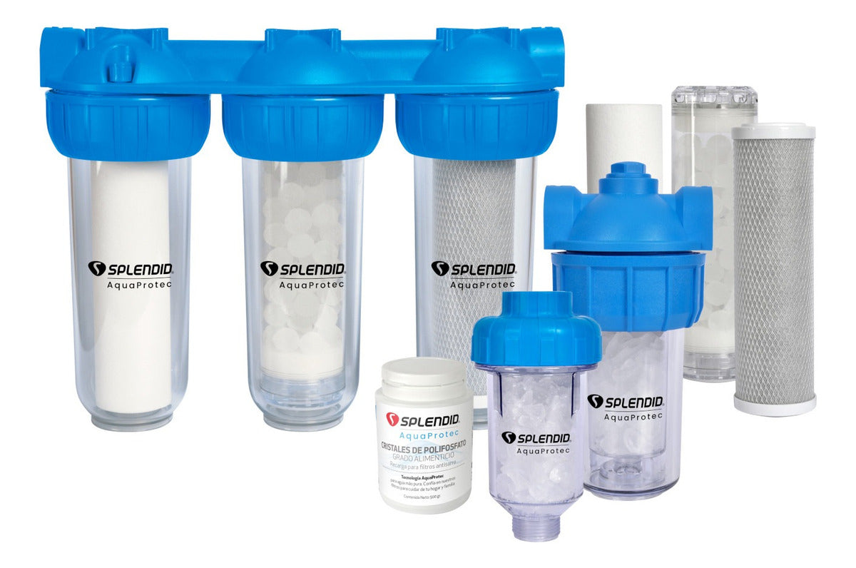 Filtro Antisarro Calefon Y Lavavajillas Splendid Blanco