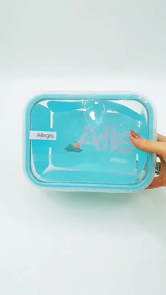 Pack 2 Herméticos De Vidrio Allegra (1000 Y 750 Ml)