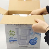 Jarra Purificadora De Agua 2,6 L Splendid Con Visor Lcd