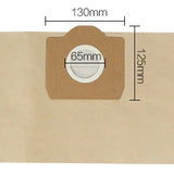 Set De 5 Bolsas Para Aspirado Karcher Wd3
