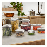 Set 8 Contenedores Herméticos Máxima Calidad Libres De Bpa