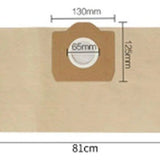 Set De 5 Bolsas Para Aspirado Karcher Wd3