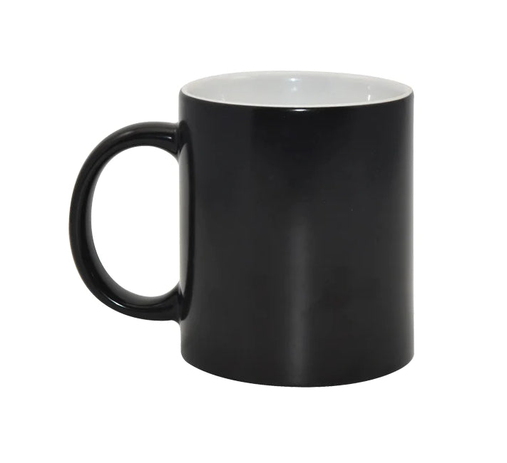 6 Tazas Mug De Ceramica Blanco Bullet 325ml Hallen