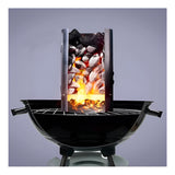 Chimenea Iniciador De Fuego Con Mango Para Parrila (27x16cm)