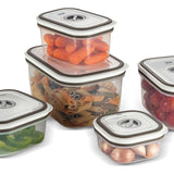 Set Contenedores De Plástico Herméticos Fensa 8 Unidades