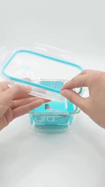 Pack 2 Herméticos De Vidrio Allegra (750 Y 420 Ml)