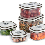 Set Contenedores De Plástico Herméticos Fensa 8 Unidades