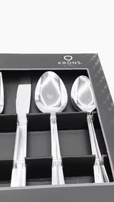 Juego De 24 Piezas De Cuchillería Perlado Krons