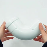 Codo De 90° Para Tiro Forzado Mademsa Ducto 80 Mm