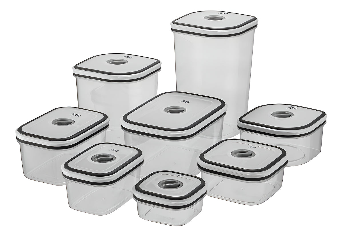 Set 8 Contenedores Herméticos Máxima Calidad Libres De Bpa
