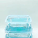 Pack 4 Contenedores Herméticos Vidrio (420+600+750+1000 Ml)