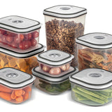Set Contenedores De Plástico Herméticos Fensa 8 Unidades