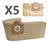 Set 5 Bolsas De Papel Aspiradora Karcher Wd3-se4001-nt 20