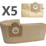 Set De 5 Bolsas Para Aspirado Karcher Wd3