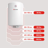 Termo eléctrico Splendid TM-120S, características